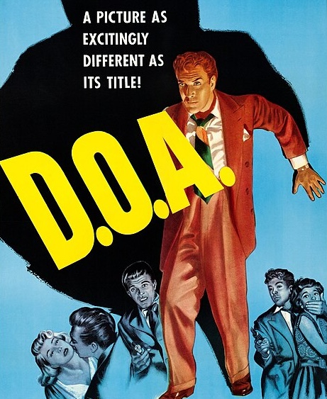 D.O.A. movie poster, 1950