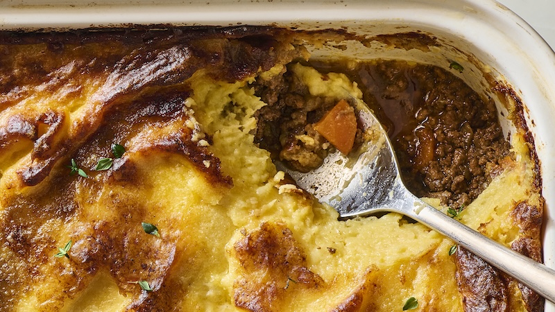 French Hachis Parmentier: Classic Beef Casserole. All that and a cheesy mashed potato topping. (Alex Lepe /TCA)