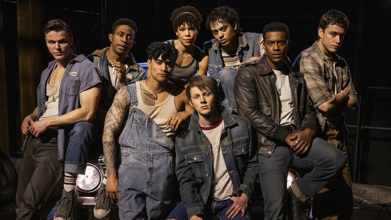 The Outsiders cast - photo credit Matthew Murphy