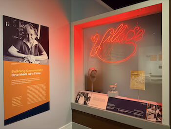 Stella Dikos and her first restaurant in Richmond. CREDIT: Annie Tobey