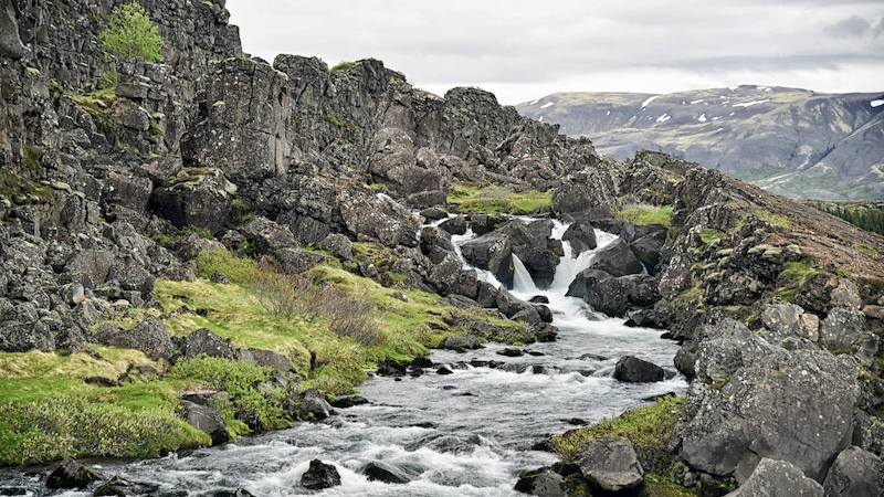 Iceland’s Golden Circle hosts a plethora of natural wonders to visit on an Iceland stopover — like Þingvellir National Park. CREDIT: Cameron Hewitt, Rick Steves’ Europe.