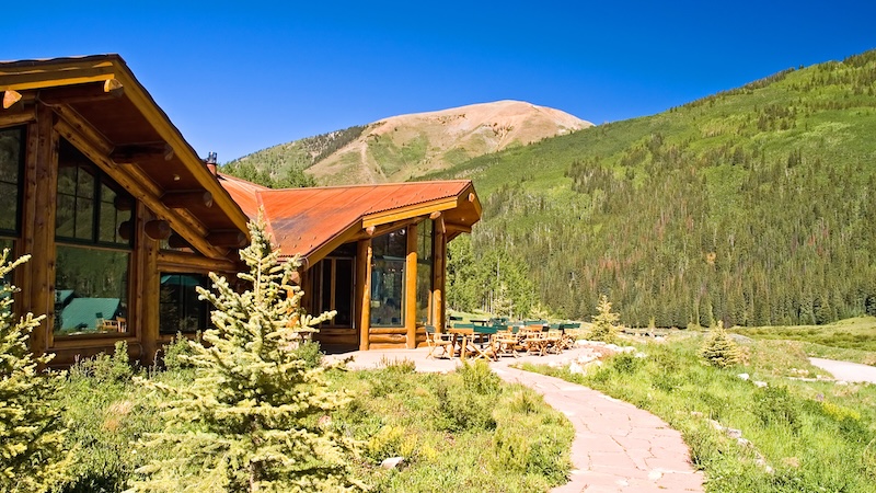 A remote cabin, standing in for the place where a reunion is held but a friend is no longer invited.