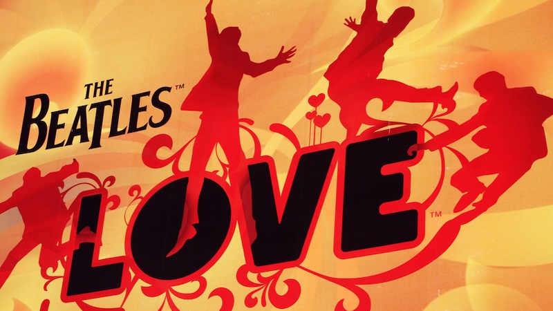 The Beatles LOVE sign, for a ‘ticket to ride’ essay. Image by Alain Lacroix