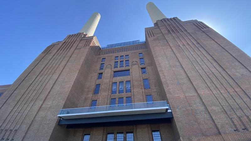 Battersea Power Station is part of London’s regeneration scene – one of London’s many examples of industrial structures that have been regenerated to appeal to modern lifestyles. CREDIT: Rick Steves, Rick Steves’ Europe.