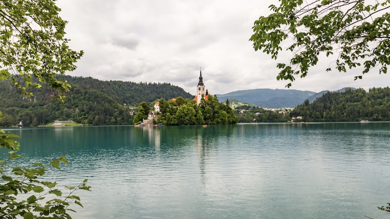 The tiny, church-capped island in romantic Lake Bled nudges this area’s quaintness level over the top. CREDIT:(Addie Mannan, Rick Steves’ Europe)