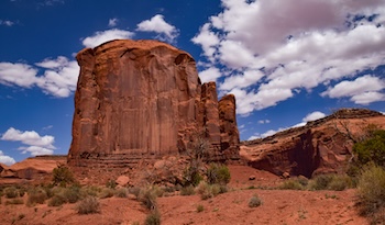 Monument Valley, one of the many buttes - Nick Thomas