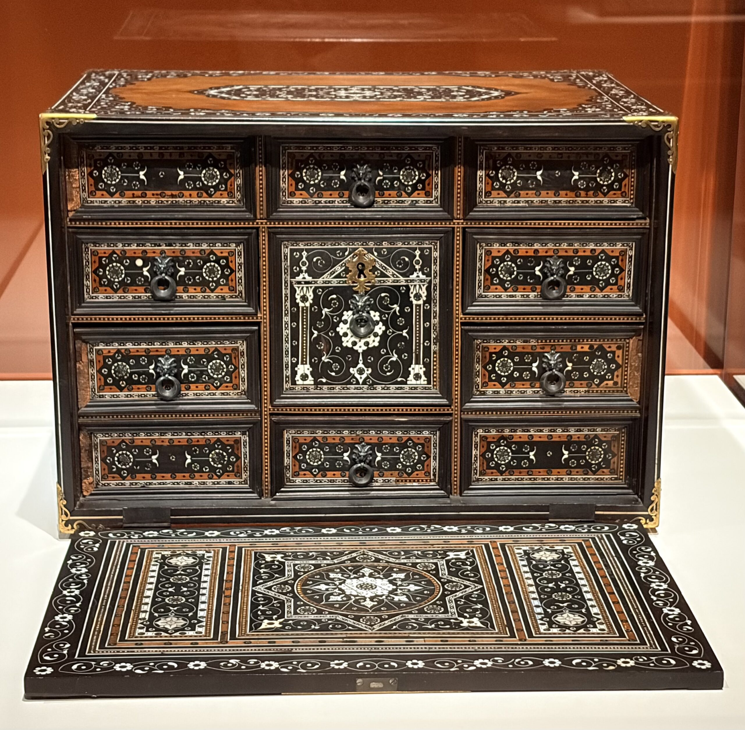 Fall-front cabinet from the VMFA exhibition