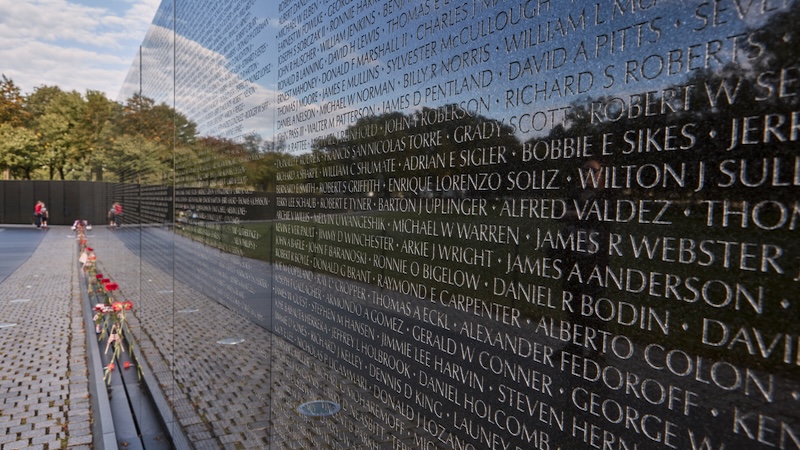 Vietnam Veterans Memorial in Washington, DC. Thank you for your service. Jon Kempner