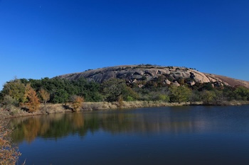 Lake beside Enchanted Rock