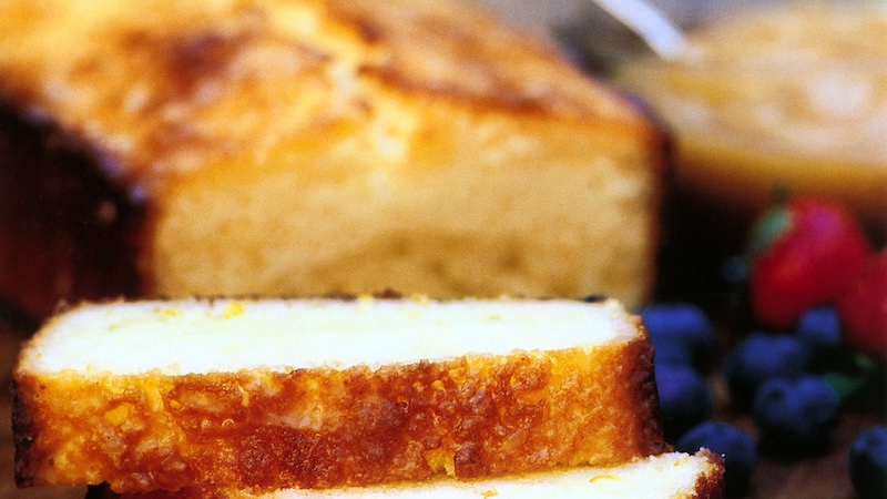 I like to accompany this citrus pound cake with fresh berries or fresh fruit salad and a dollop of lemon curd,, writes Diane Rossen Worthington. (Noel Barnhurst/TCA)