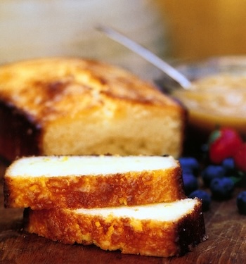 I like to accompany this citrus pound cake with fresh berries or fresh fruit salad and a dollop of lemon curd,, writes Diane Rossen Worthington. (Noel Barnhurst/TCA)