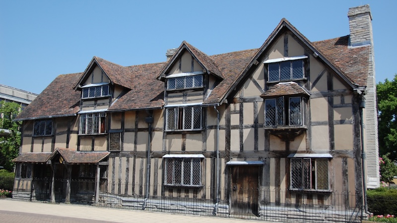 Beyond live performances, the prime Shakespeare sight in Stratford-upon-Avon is the half-timbered Elizabethan building where the playwright grew up. CREDIT:Cameron Hewitt, Rick Steves’ Europe.