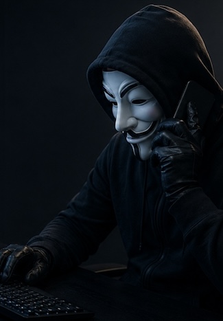 Learn how to recognize today's scams from people like this evil person in a mask.
