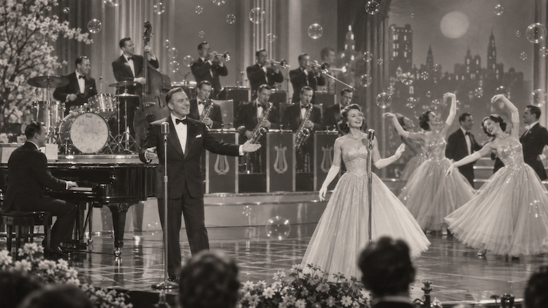A Lawrence Welk show-type image by ChatGPT