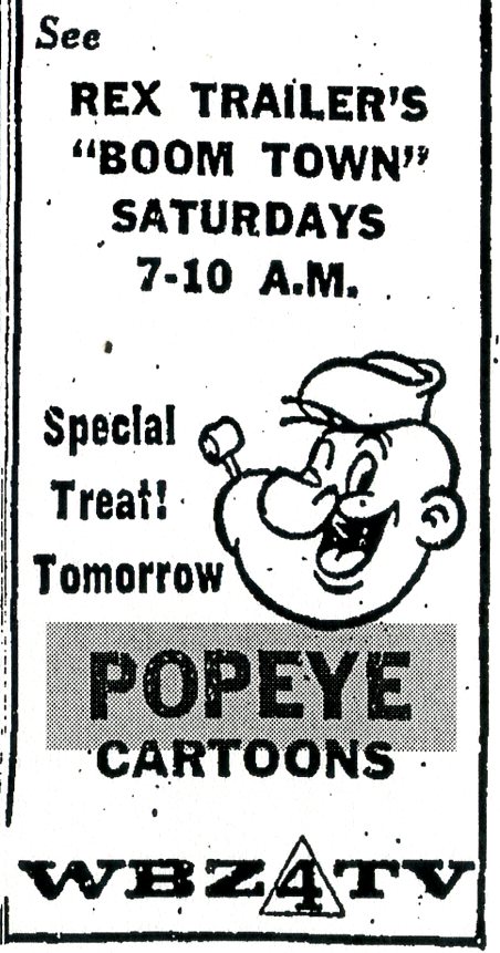 Popeye ad, March 3, 1957