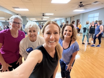 Day in the life of an active ager: Cheryl Wagner-Stahnke in a workout class