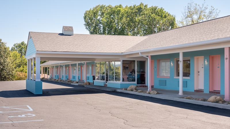 KG Motel in Lexington, Virginia, among the revived roadside motels. Credit Barling Photography