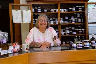 4. Peggy Ashley at Eva Gates Homemade Preserves in Bigfork - Nick Thomas