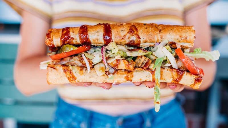 Acapulco Gold sandwich at Cheba Hut "Toasted" Subs. Credit: Cheba Hut