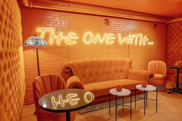 Central Perk, a great American coffee shop